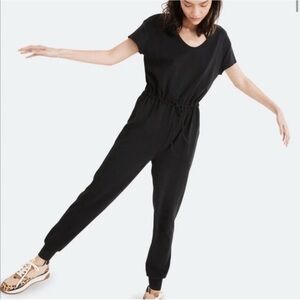 Madewell Dori Jumpsuit. Size Medium Black